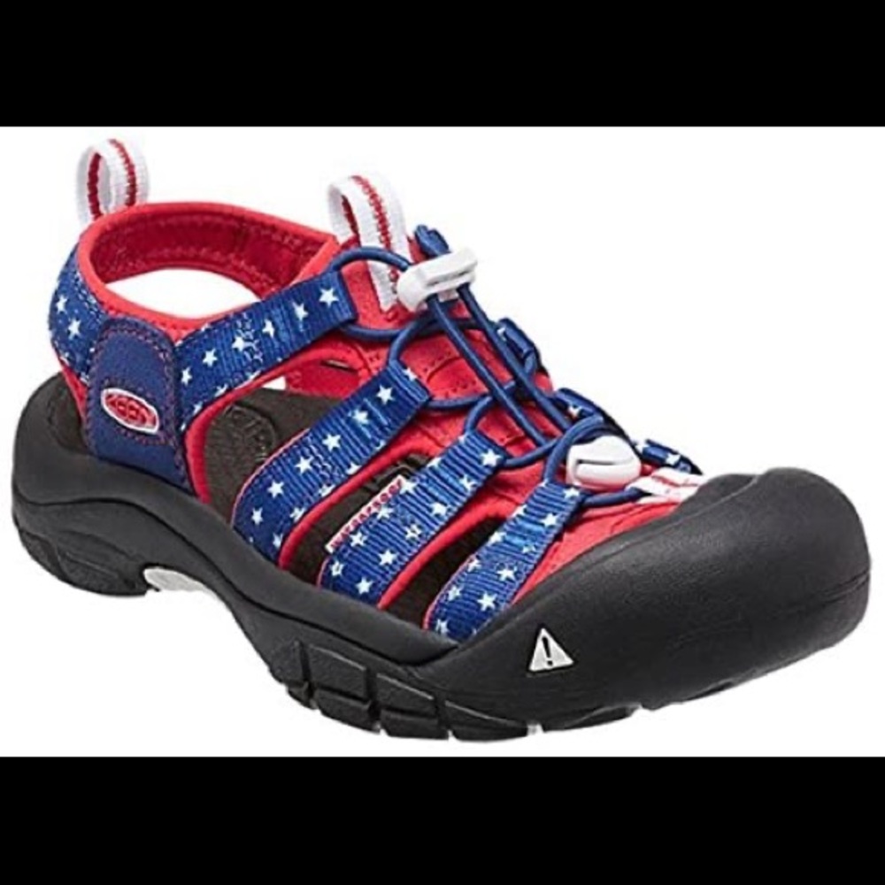 Keen Newport Eititu Mens Size 9 Red,White & Blue